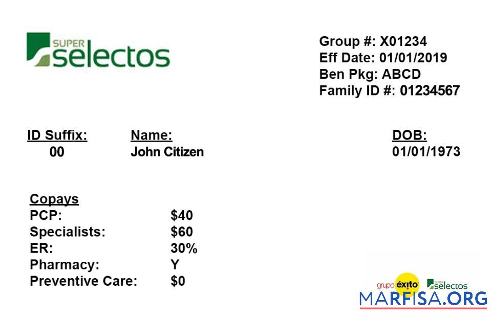 Printable El Salvador health insurance card download for verification